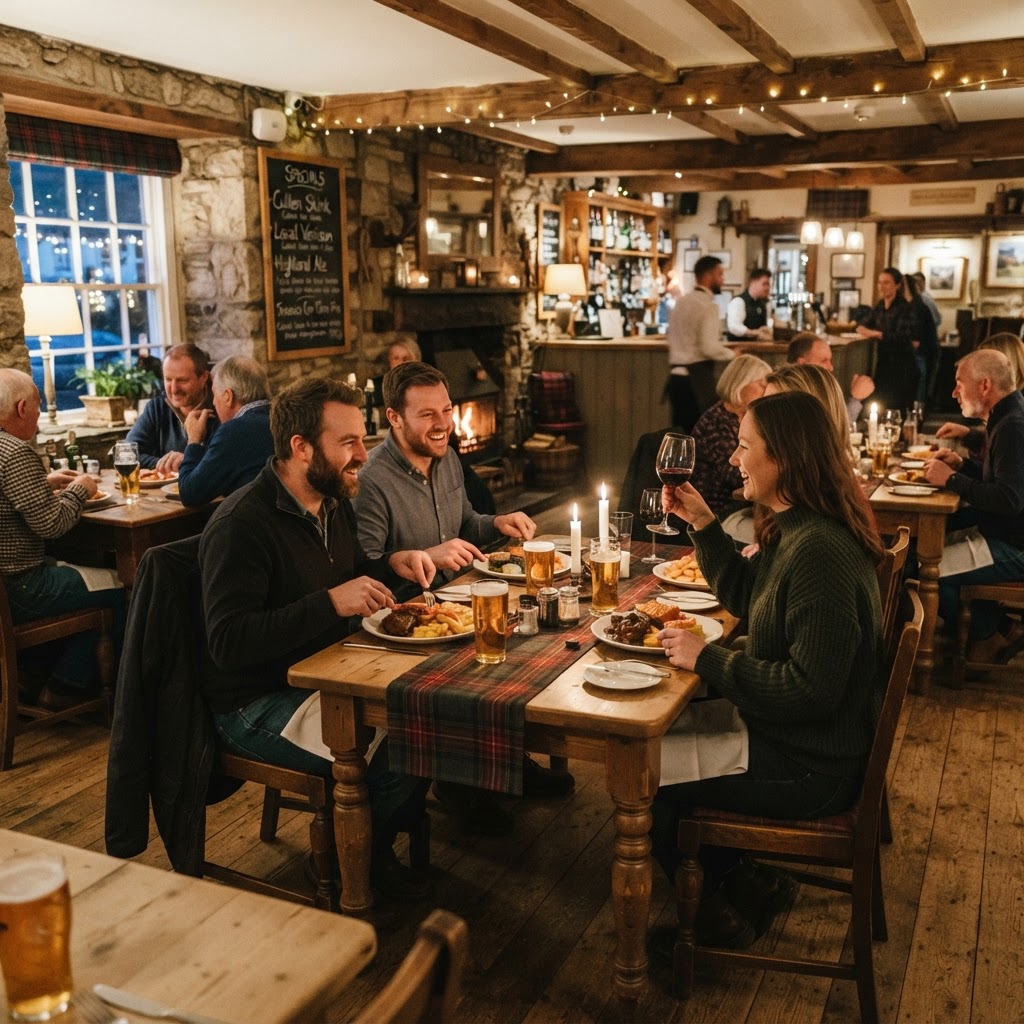 Dining experience in Cannich