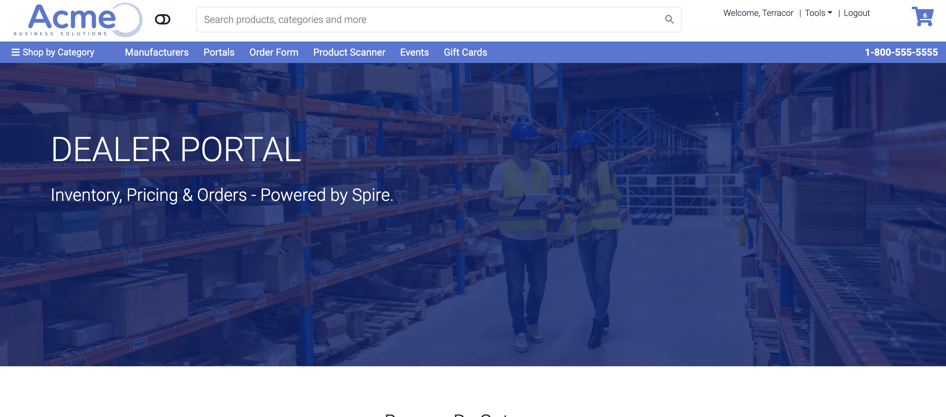 Branded dealer portal and microsite experience tailored for channel partners.