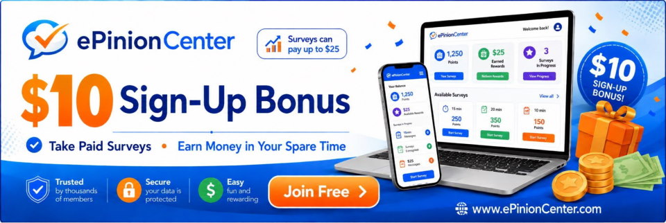 ePinionCenter Survey Panel