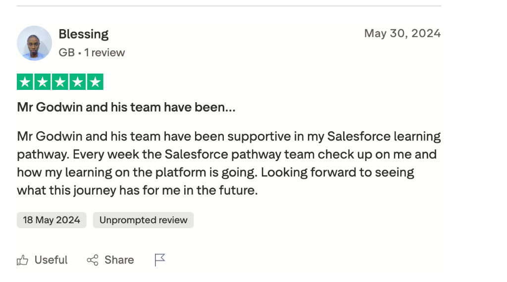 Trustpilot review by Victor Anokwuru