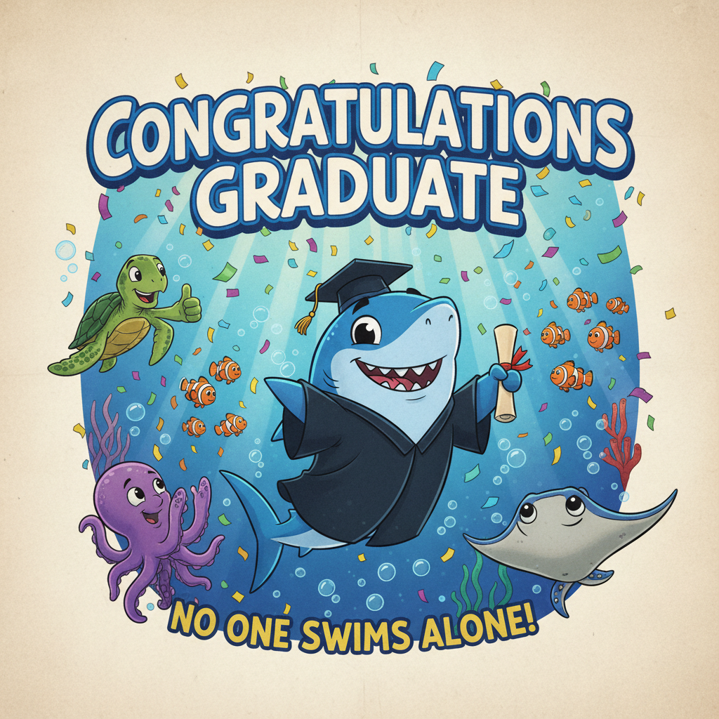 Bubba Graduation Poster