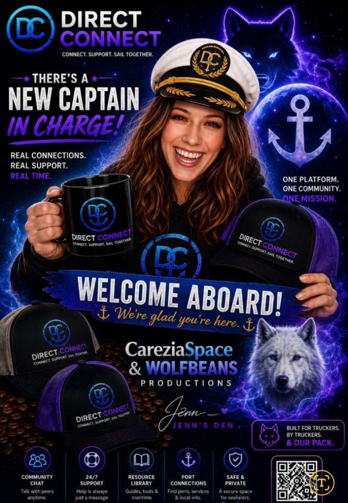 Welcome Aboard — Jenn's Den & WolfBeans Productions
