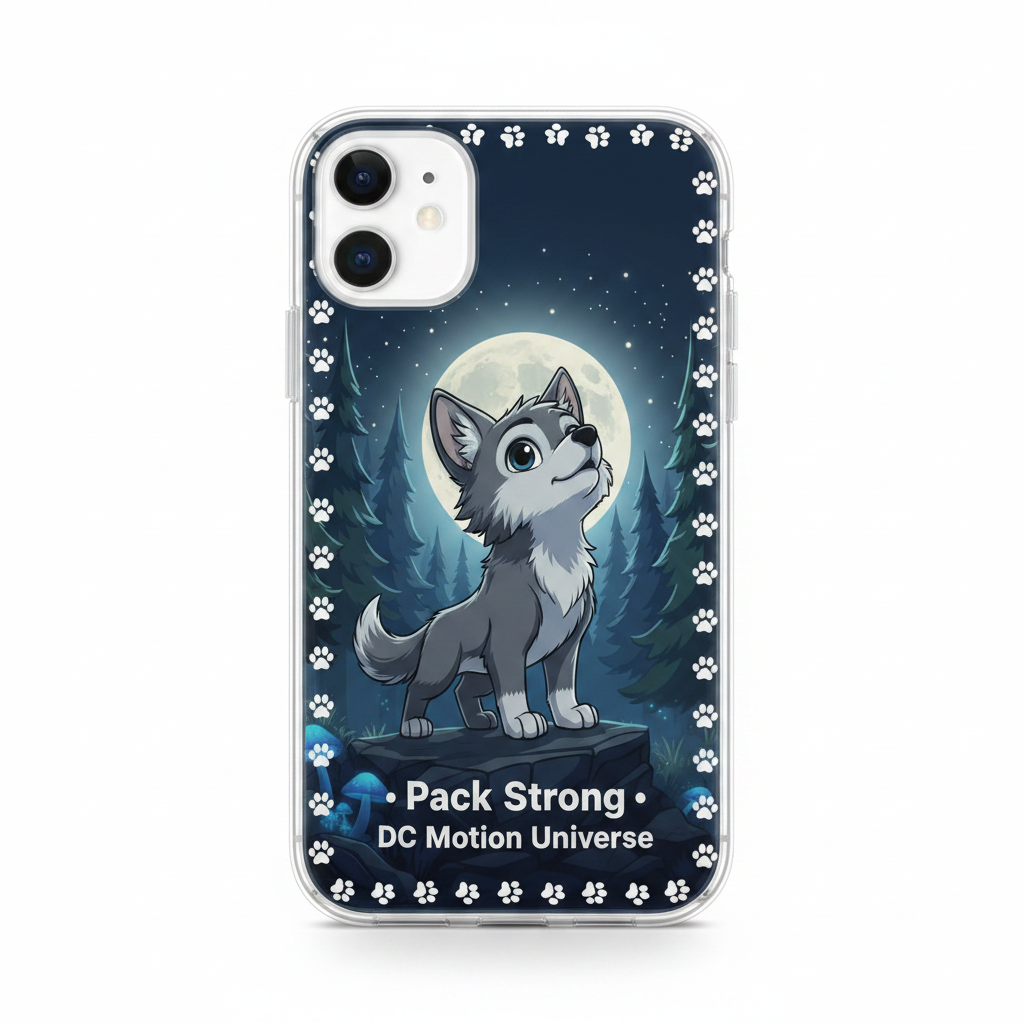 Wolf Pup — Phone Case Product Design