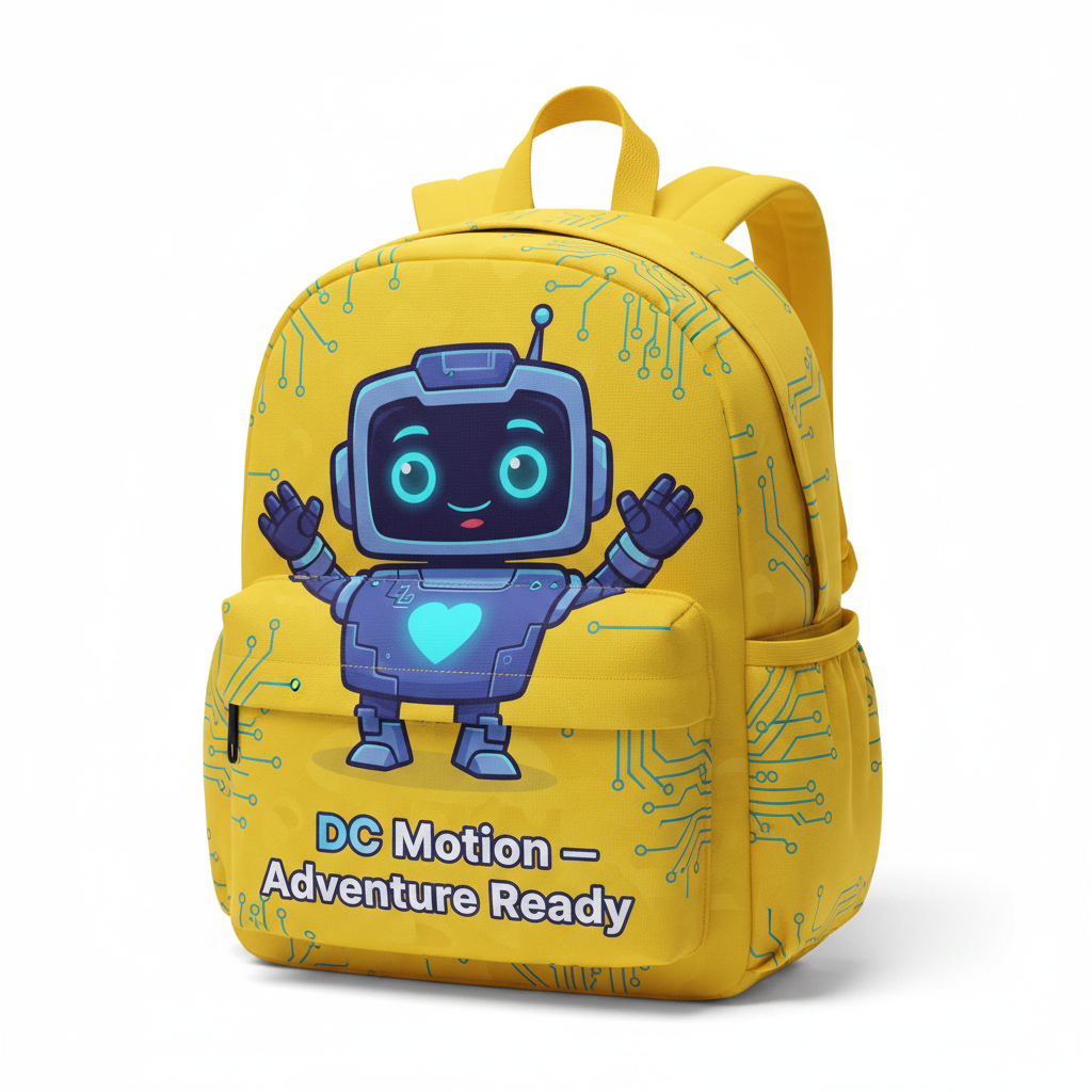 Robo — Kids Backpack Product Design