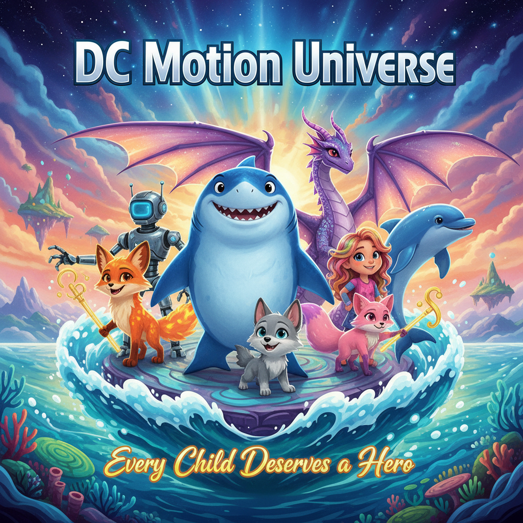 DC Motion Universe Full Cast Poster