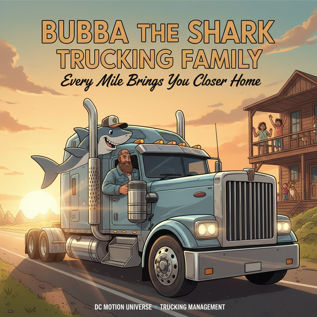 Bubba Trucking Family Poster