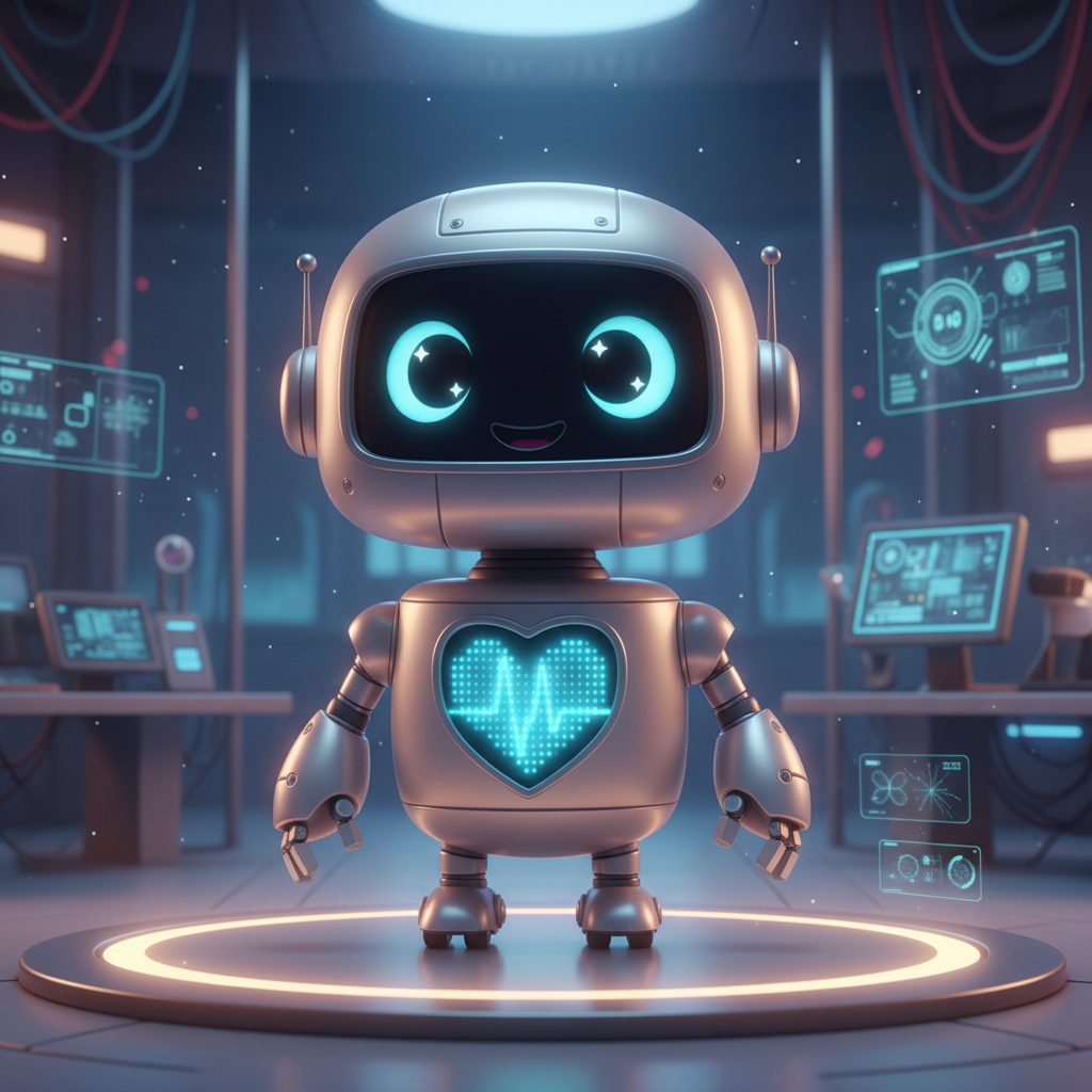 BYTE Robot Character Art