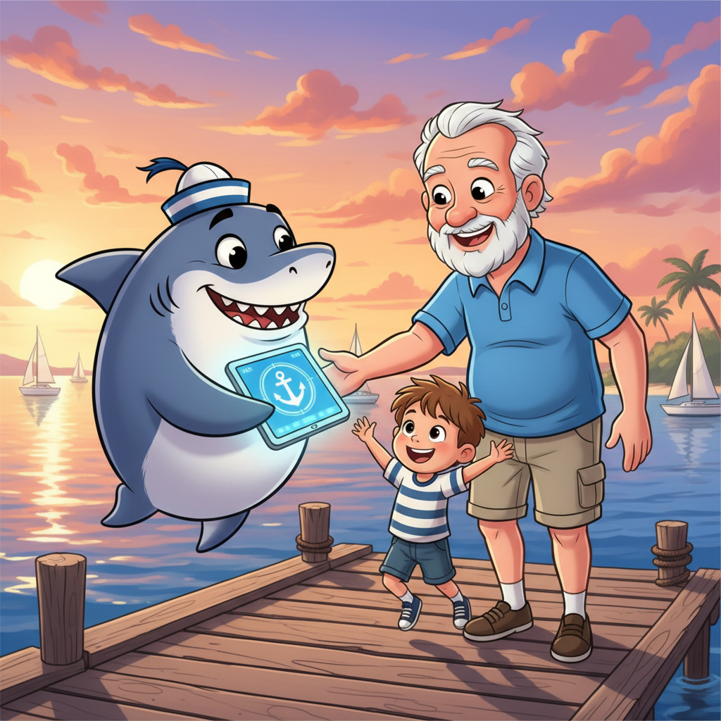 Grandson Gives Grandpa the Maritime App
