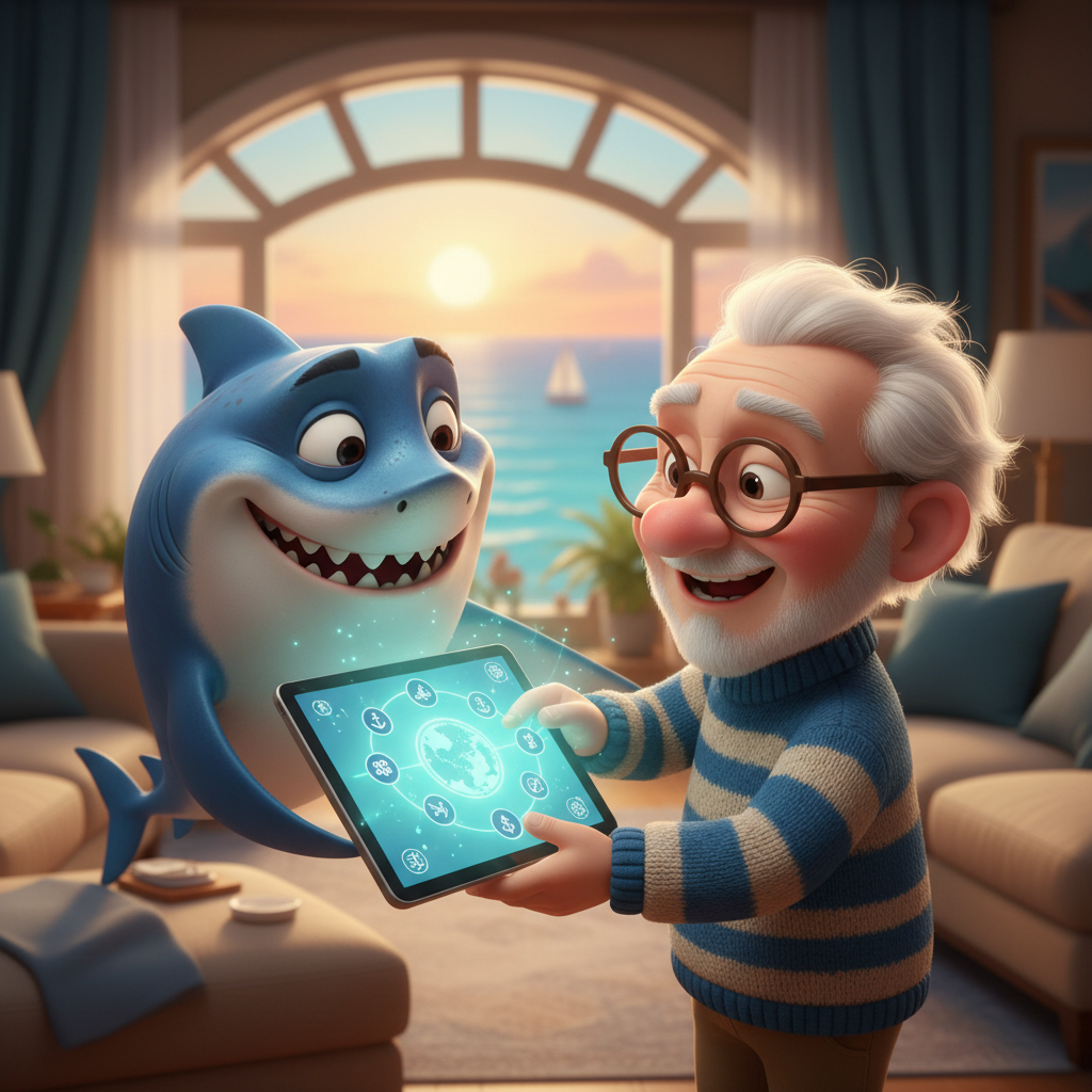 Bubba Gifts Grandpa the Maritime App