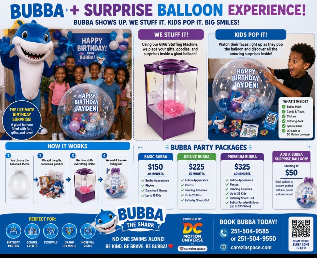 Bubba Surprise Balloon Experience