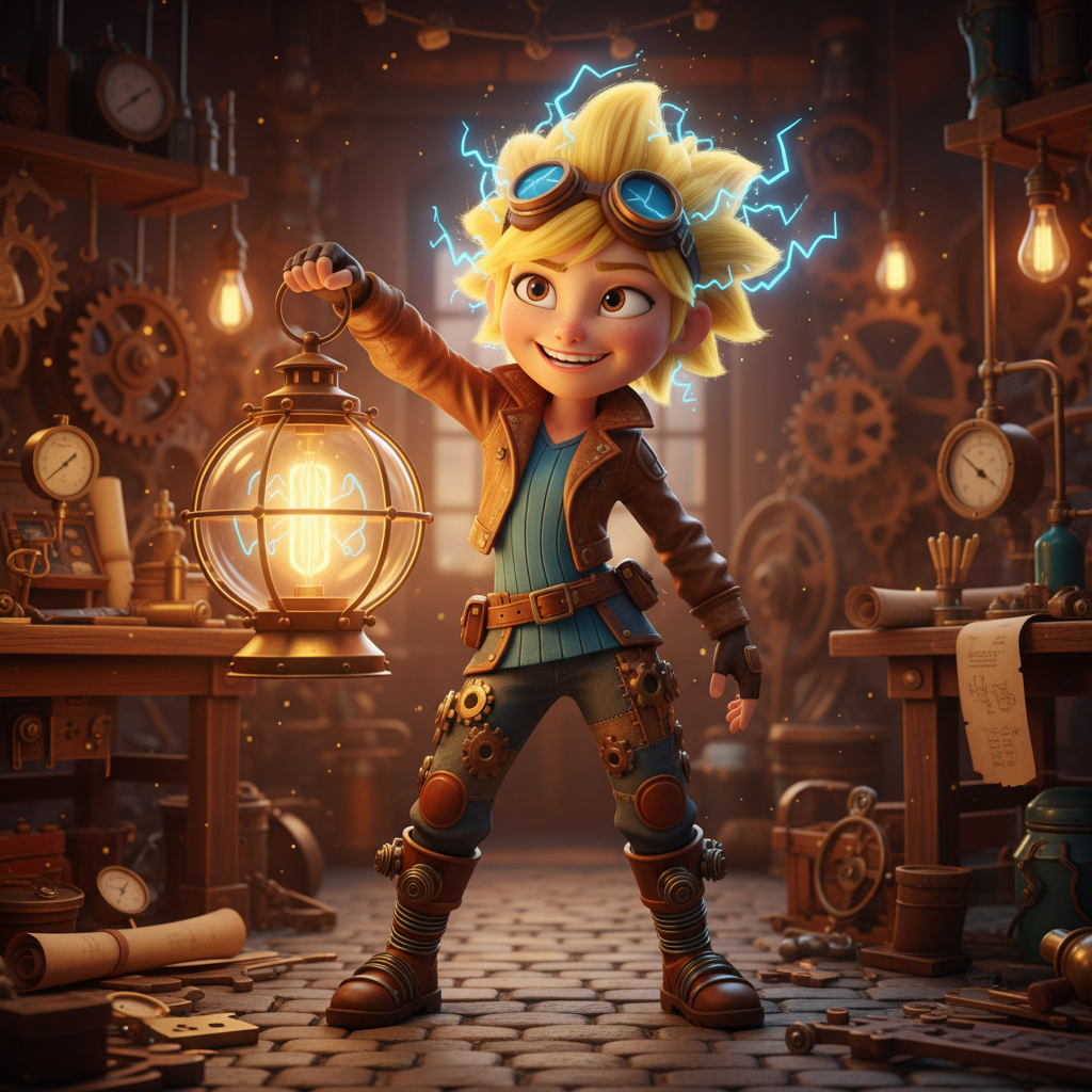 NOVA SPARK Light Builder Character Art