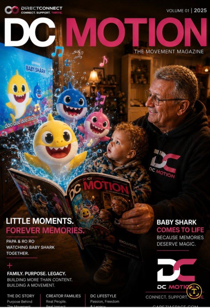 Baby Shark Comes to Life Because Memories Deserve Magic