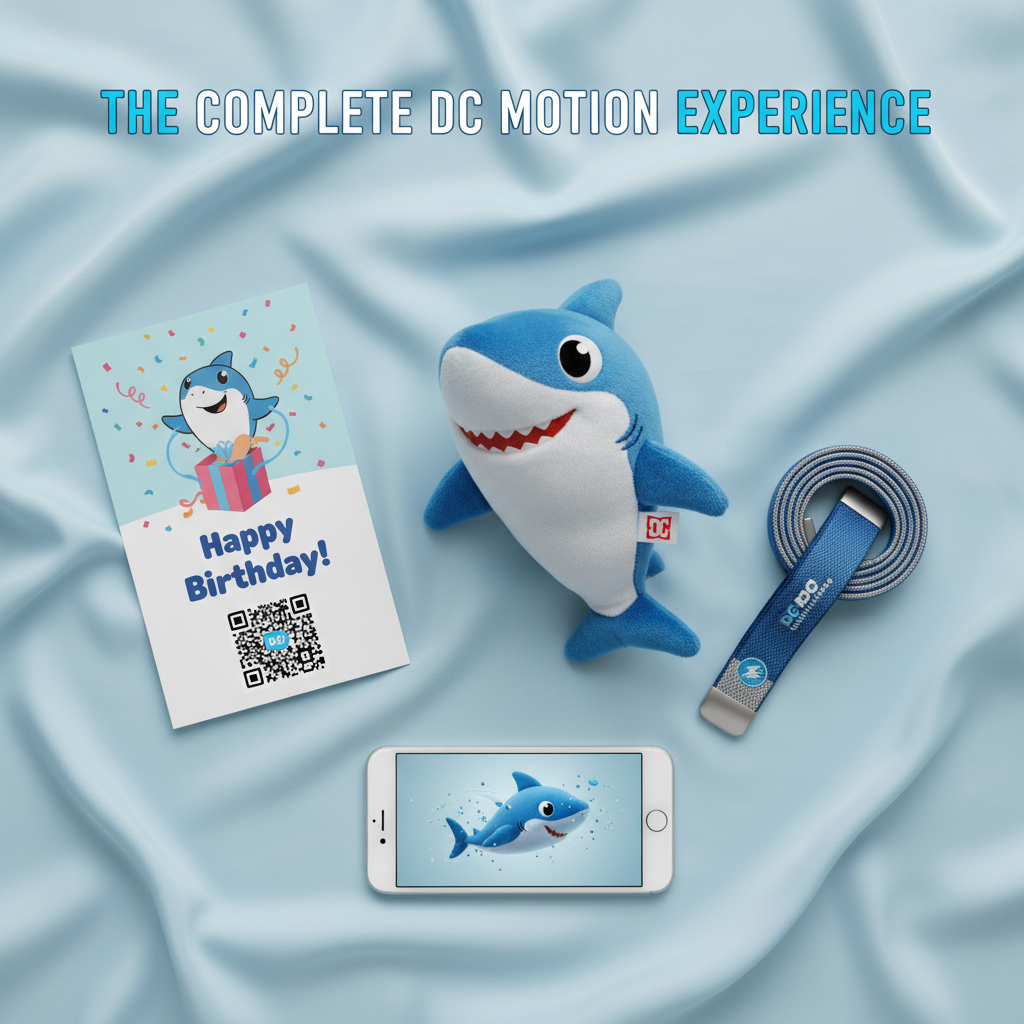 DC Motion Merchandise Flat Lay