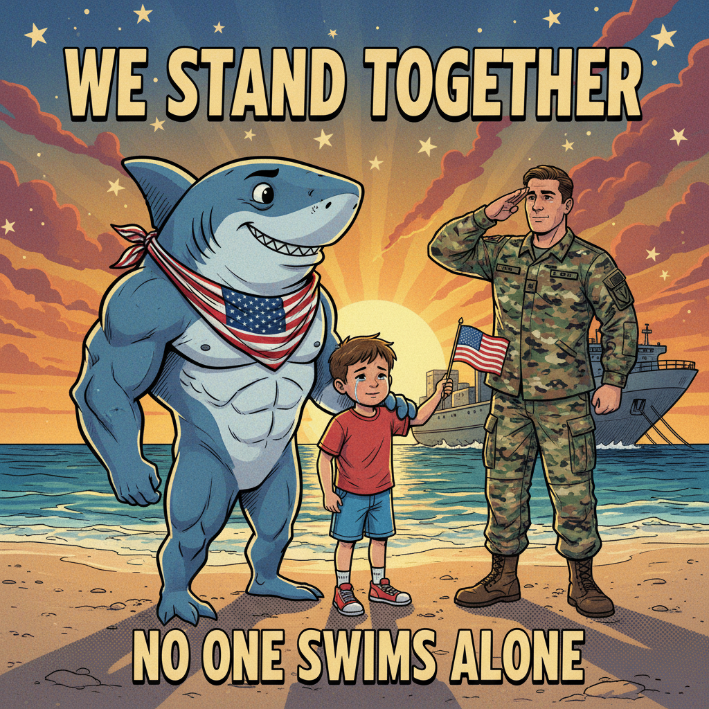 Bubba Military Family Support Poster