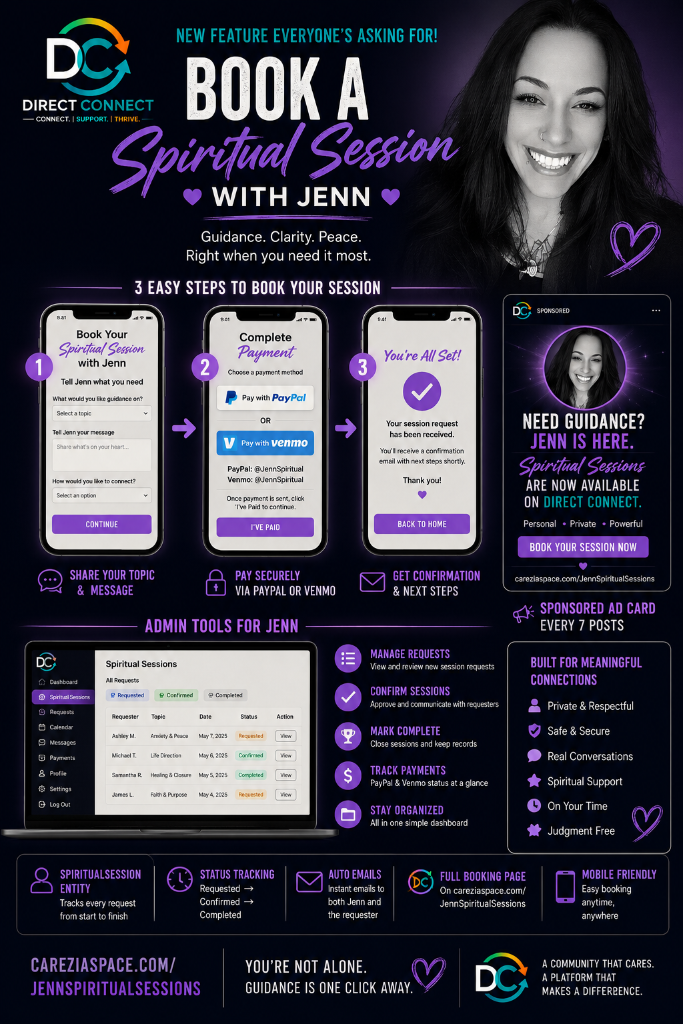 Book a Spiritual Session with Jenn
