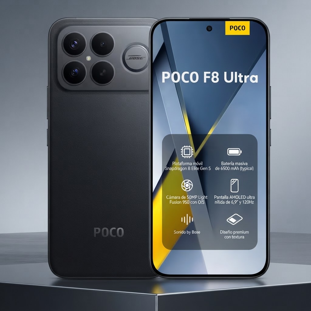 POCO F8 Ultra 5G 256 GB / 12 GB DE RAM