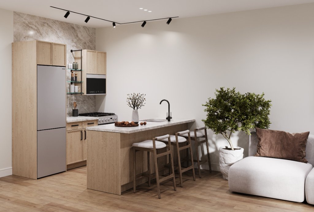 Island kitchen