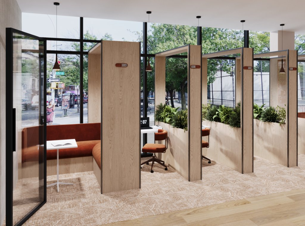 Work booths