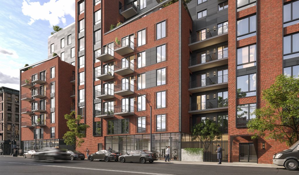 The Waterlyn facade