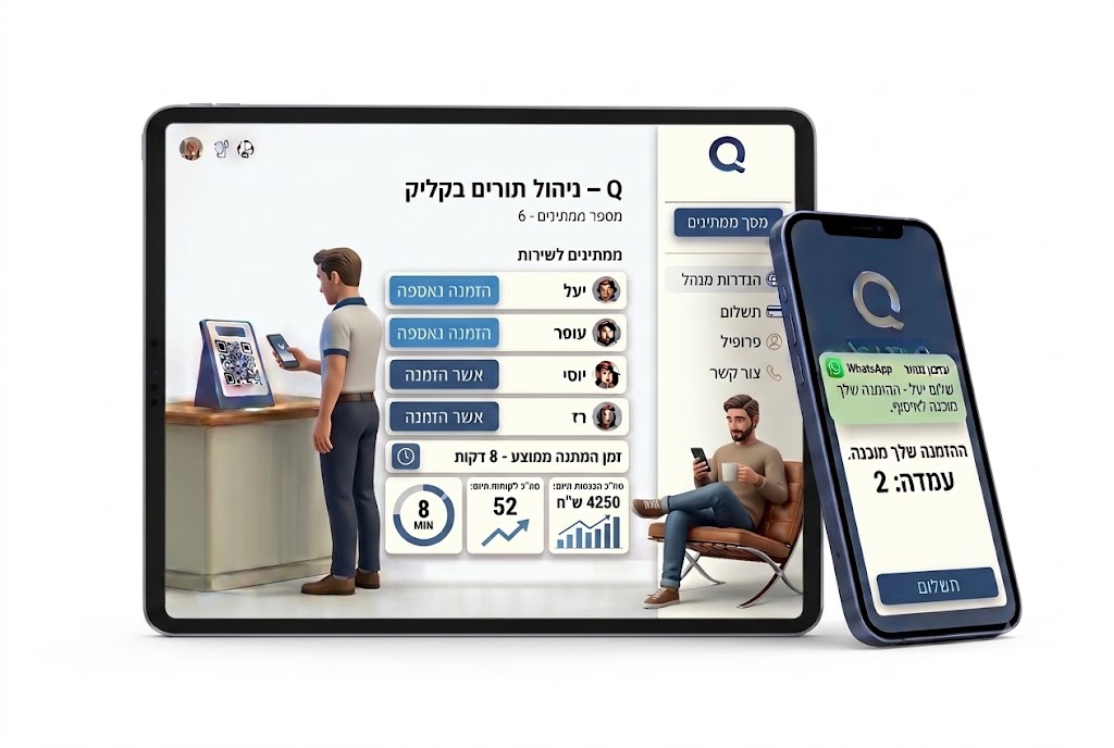 Q - ניהול תורים בקליק