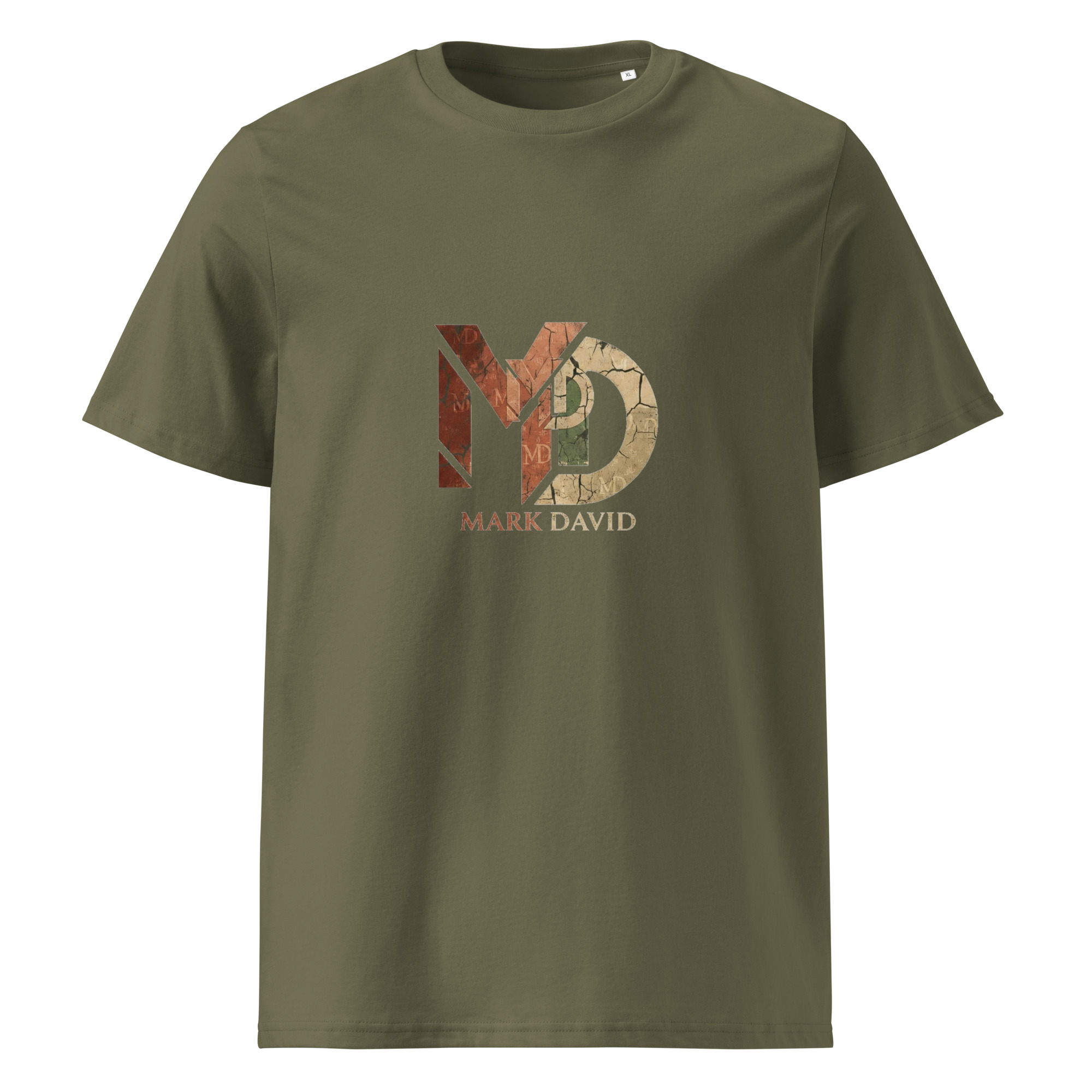 MD Earth Cracked Tee — Khaki