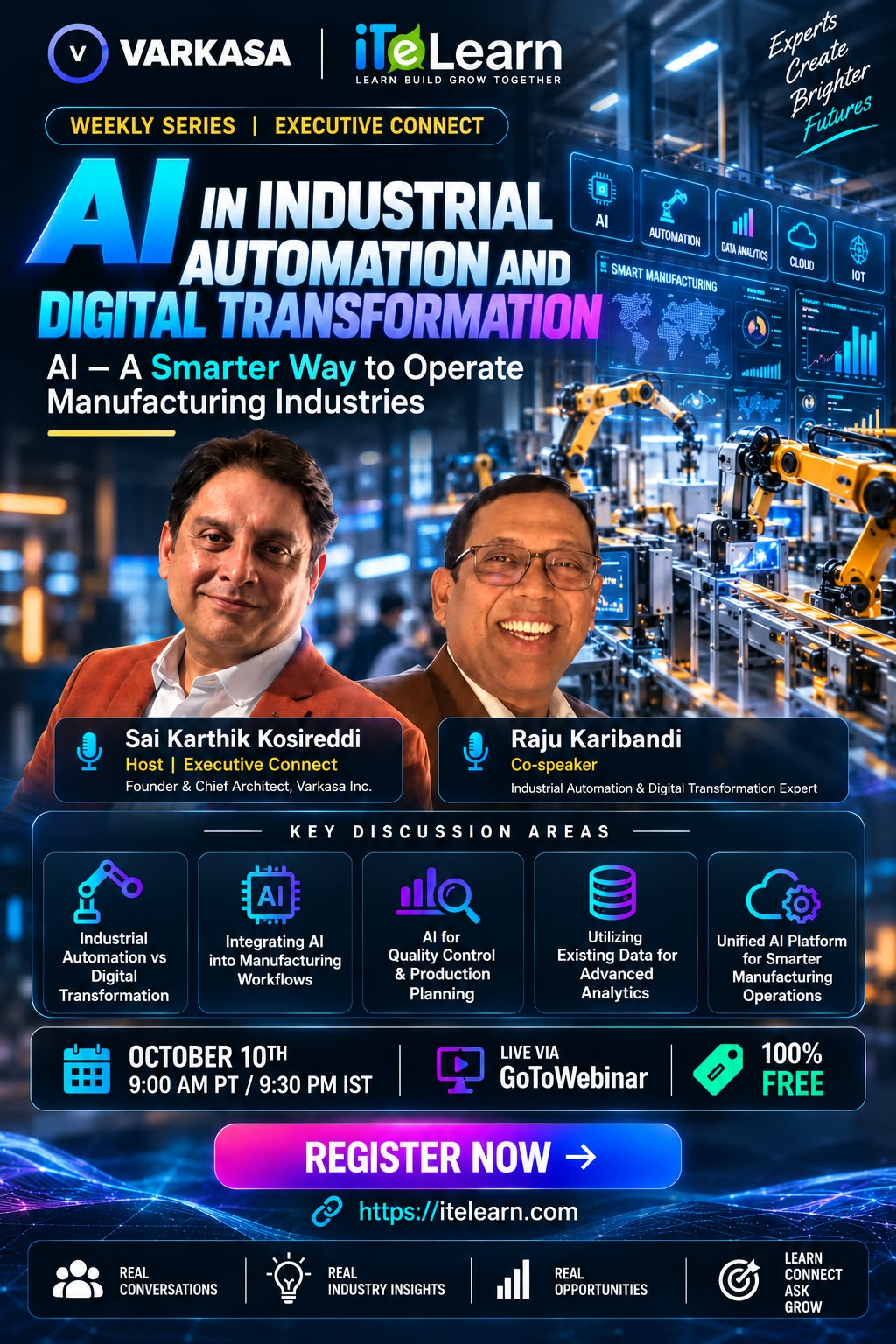 Executive Connect with Karthik - Weekly Webinars