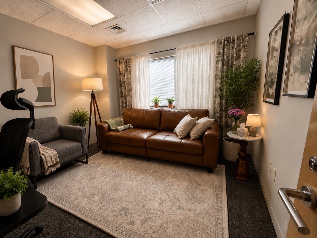Arzilence Psychiatry Office - Session Room