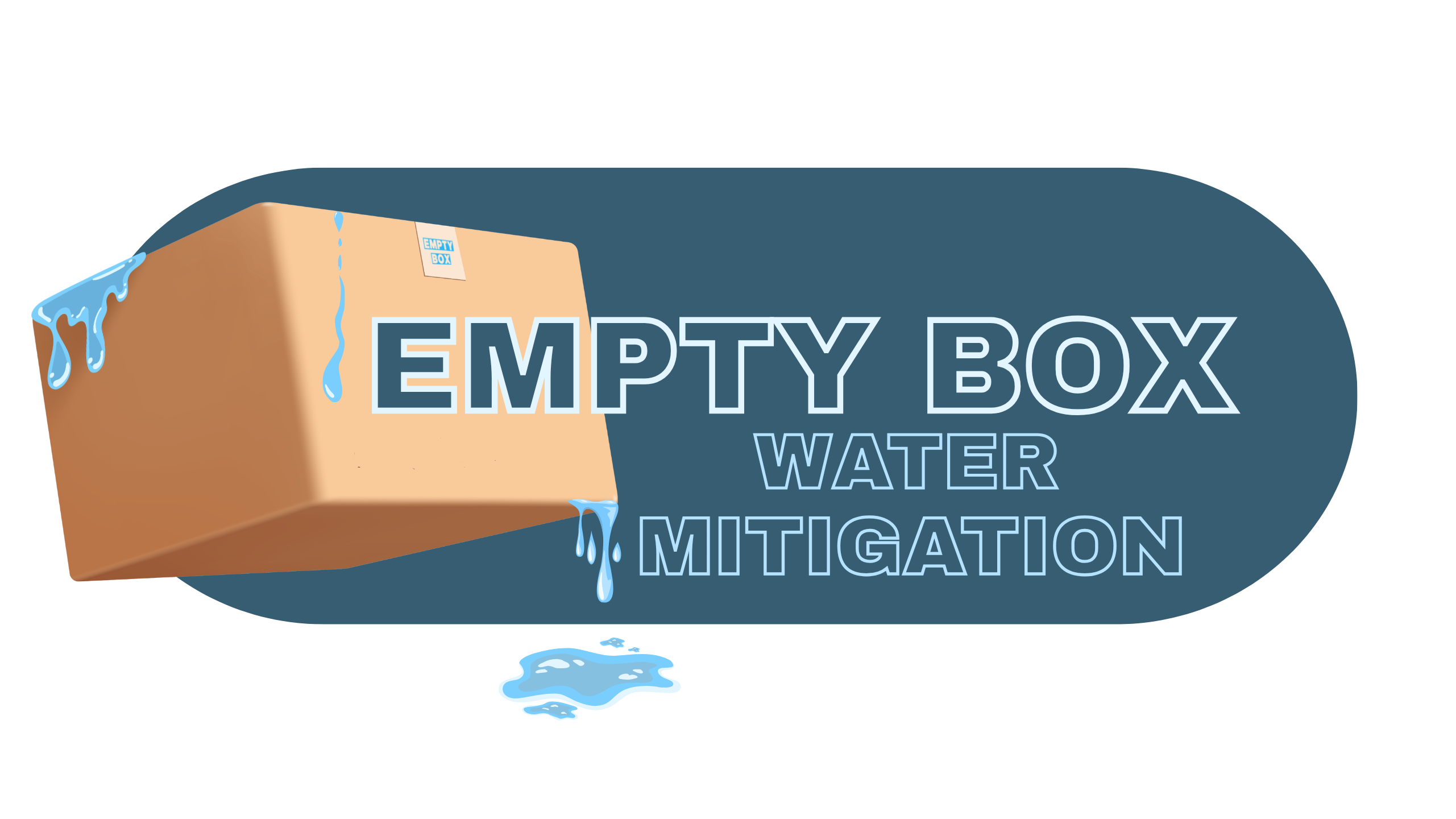 Empty Box Water Mitigation logo