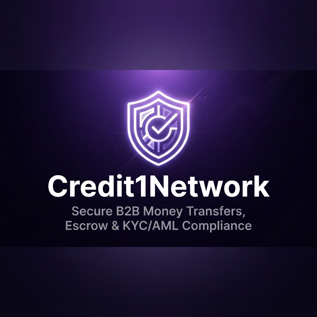 Credit1Network secure money transfer platform