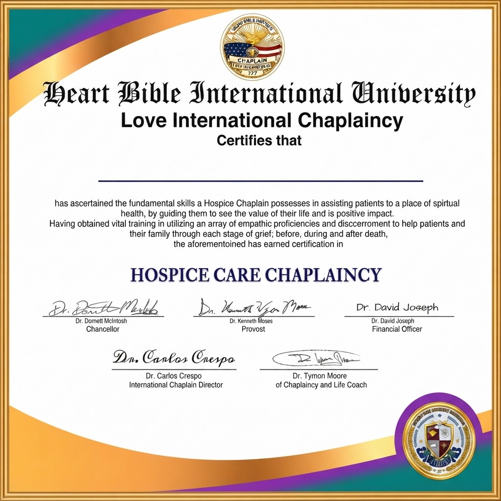 Hospice Care Chaplaincy