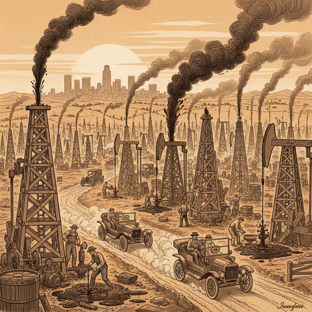 Oil Boom — Black Gold Under the City