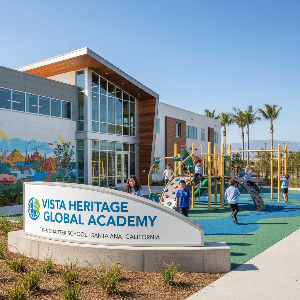 Vista Heritage Global Academy — Charter Elementary School in Santa Ana, CA