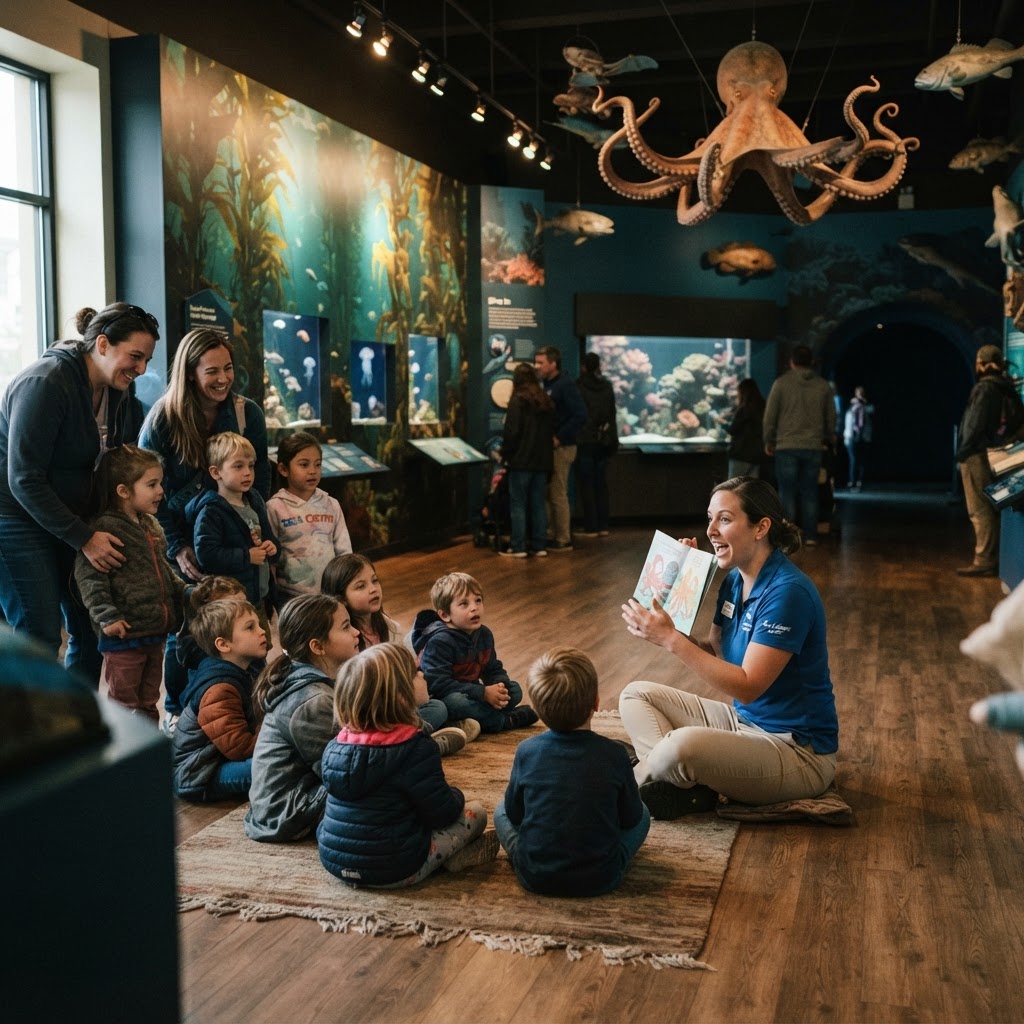 Storytime at the Sea Center