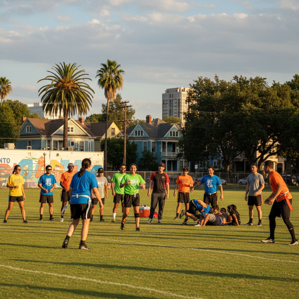 Xoso Sacramento – Coed Flag Football — Adult Flag Football Social League in Midtown / East Sacramento, CA