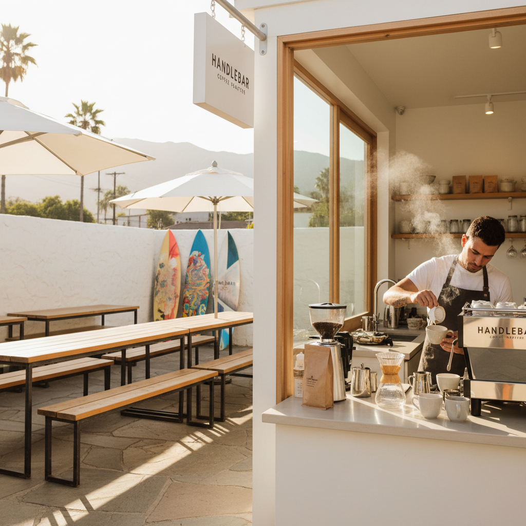 Handlebar Coffee Roasters — Downtown SB, Santa Barbara, CA