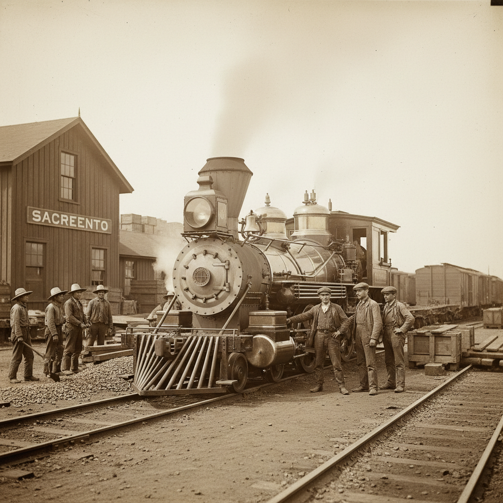 The Big Four & the Transcontinental Railroad