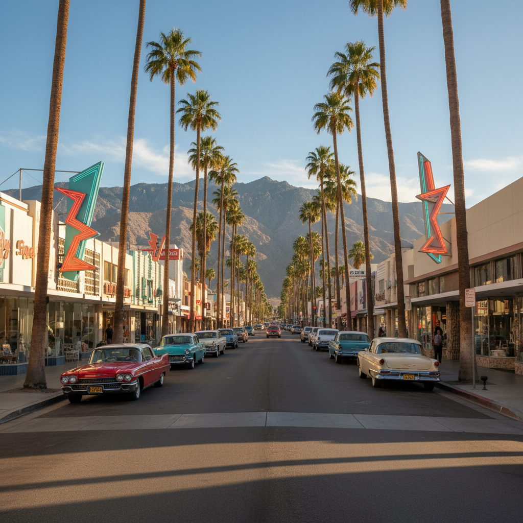 Downtown Palm Springs / Palm Canyon Drive
