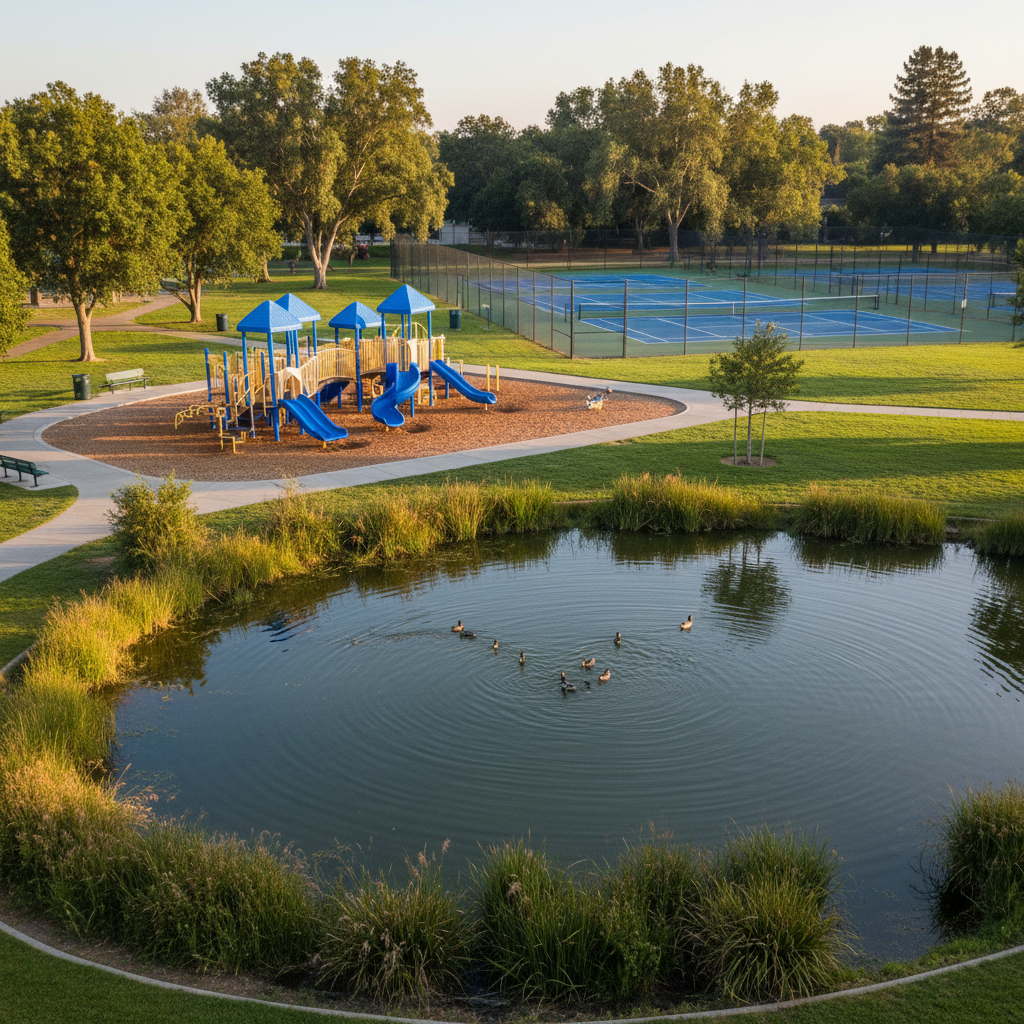 Las Palmas Park — City Park in Sunnyvale, CA