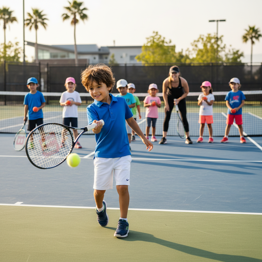 City of Irvine — Junior Tennis Lessons — Youth Tennis Program in Irvine, CA