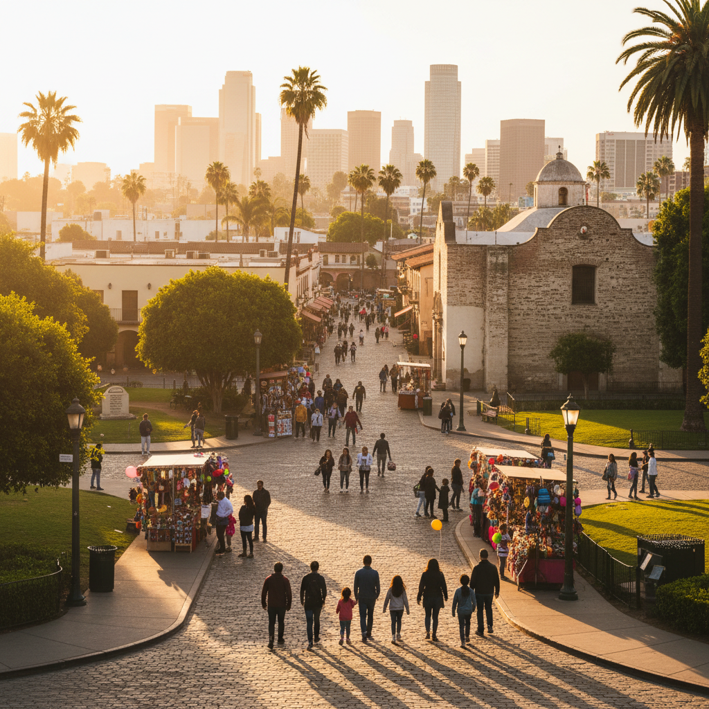 El Pueblo de Los Angeles Historical Monument — Park in Downtown, CA