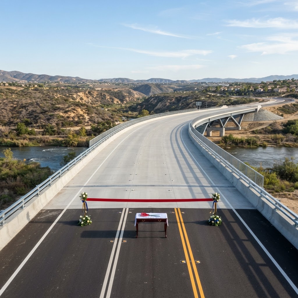 Vista Canyon Bridge Opens
