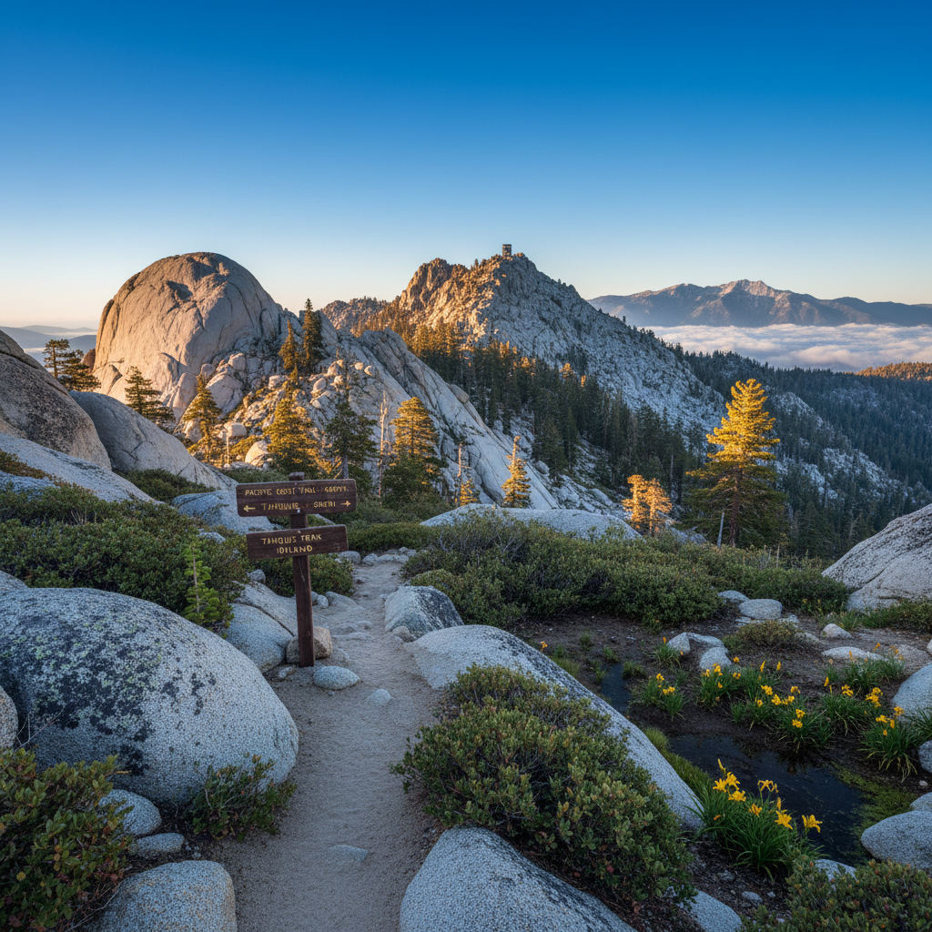 Pacific Crest Trail — San Jacinto Section — Trail in Idyllwild / Mountain Center, CA