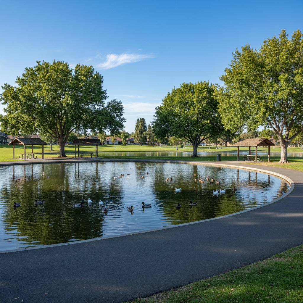 Tri-City Park Lake Loop — Trail in Placentia / Brea / Fullerton, CA