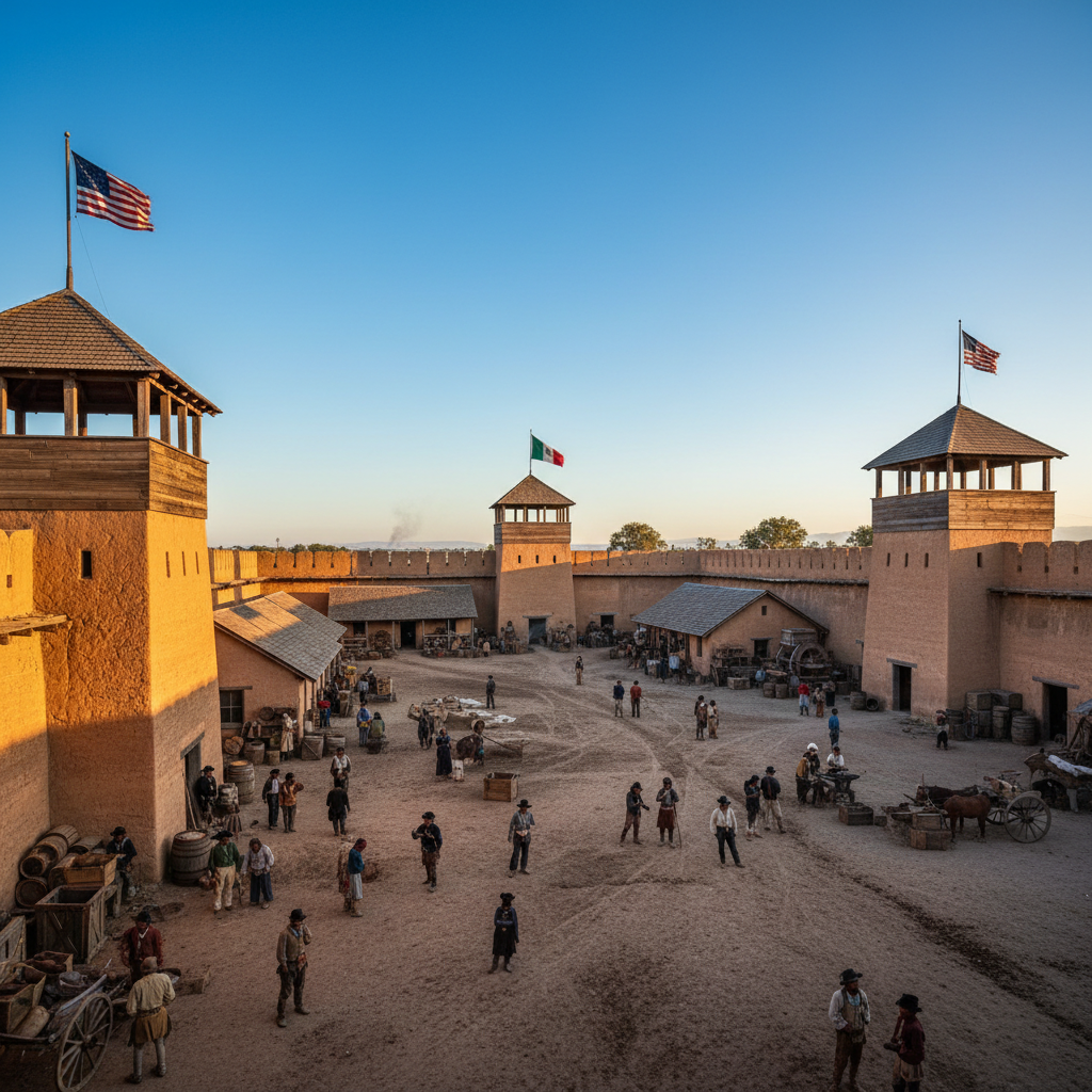 Sutter's Fort & the Founding of Nueva Helvetia
