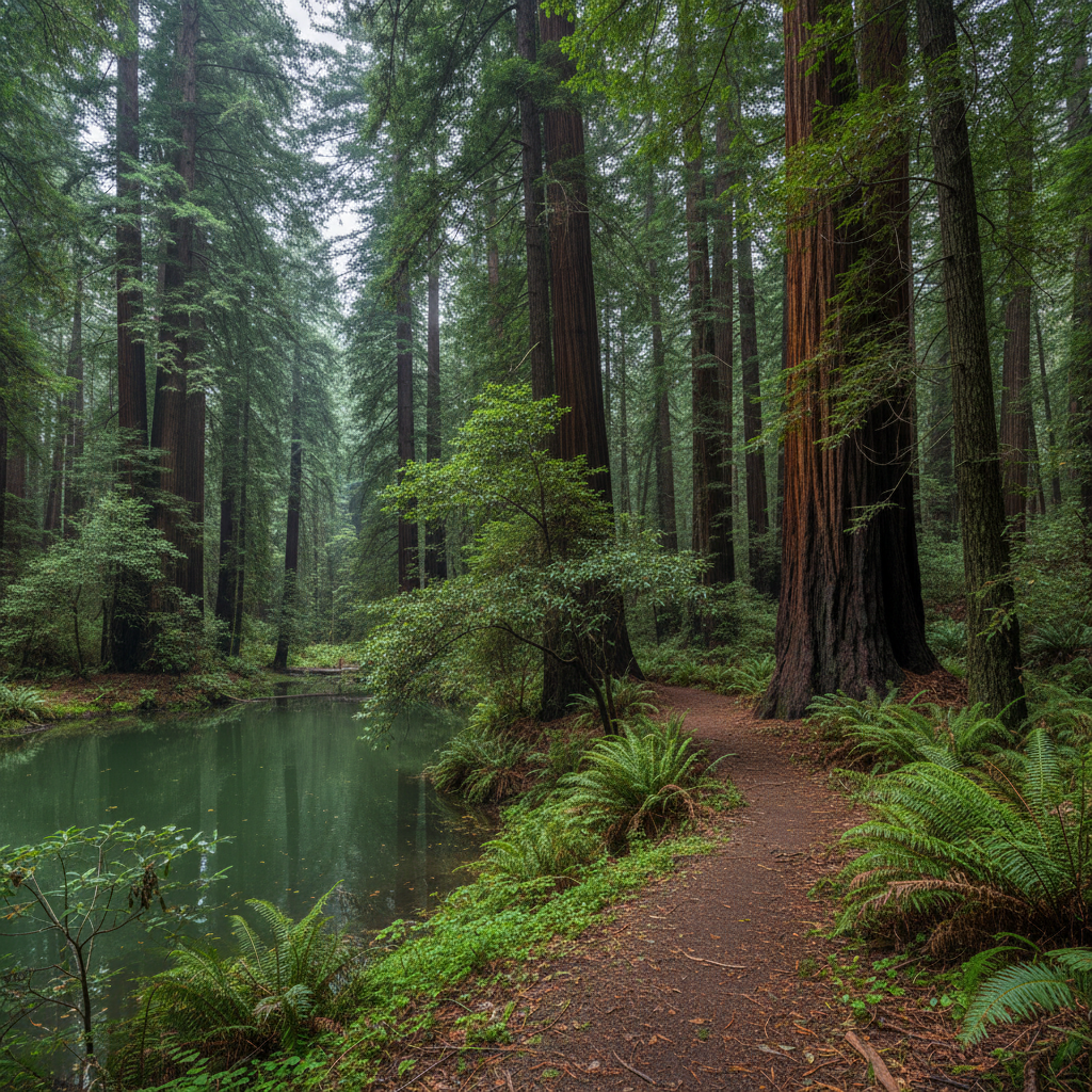 Bear Creek Redwoods Open Space Preserve — Redwood & Shaded in Los Gatos, CA