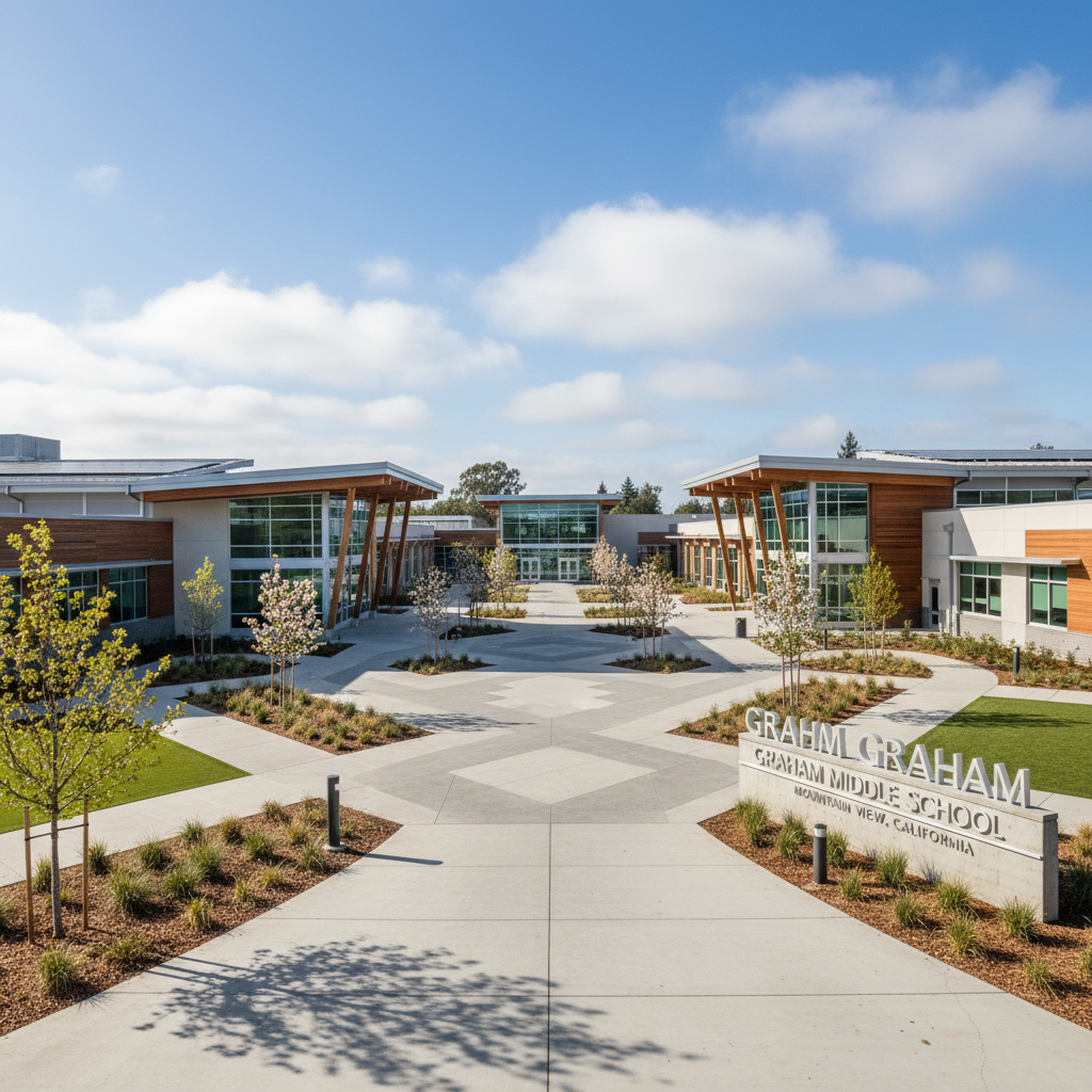 Graham Middle School — Public Middle School in Mountain View, CA