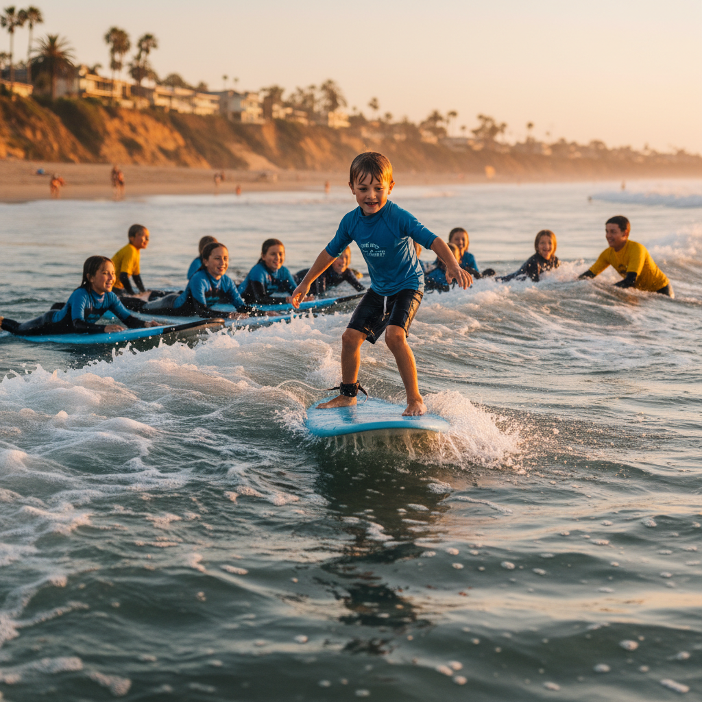 OC Surfing Camps & Clinics — Endless Sun Surf School — Youth Surfing Program in San Clemente, CA