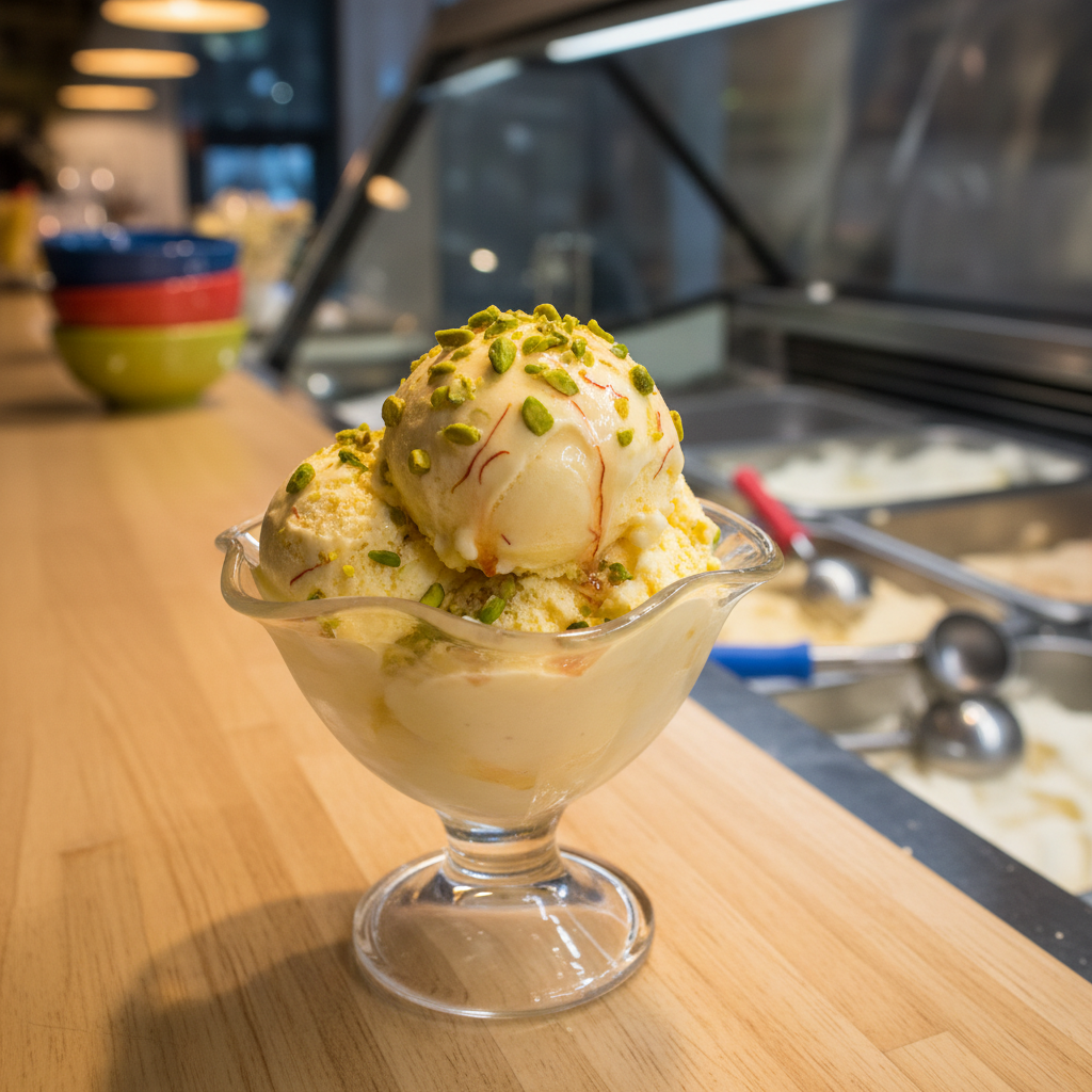 Saffron & Rose Ice Cream — Westwood, Los Angeles, CA