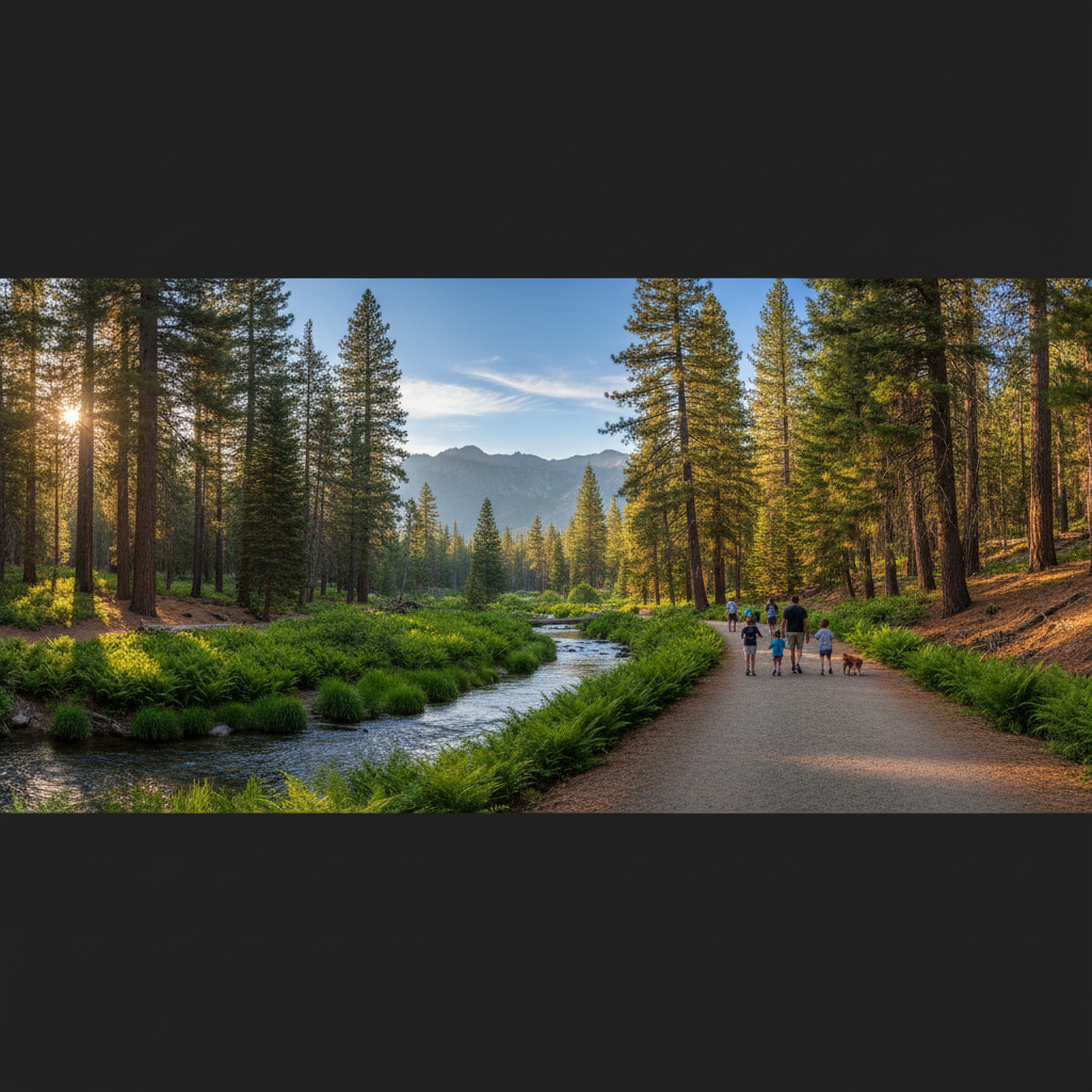 Rathbun Creek Trail — Paved Path in Moonridge, CA