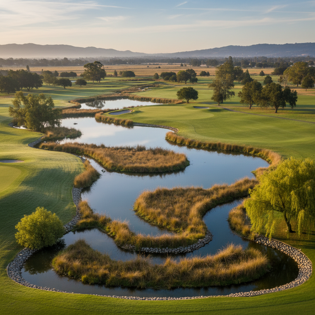 Los Lagos Golf Course — Municipal Golf Course in South San Jose / Coyote Creek, CA